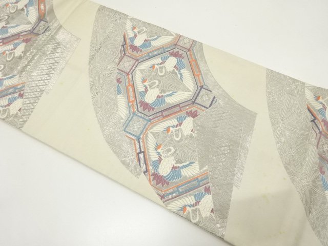 Japanese Kimono / Antique / Fukuro Obi Silk